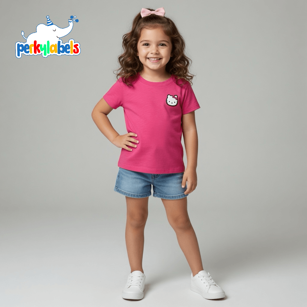 HELLO KITTY APPILQUE T-SHIRT