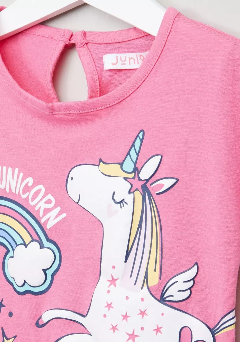 Jump like a unicorn t-shirt