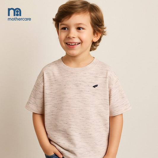 SKATEBOARD APPLIQUE DROP SHOULDER T-SHIRT