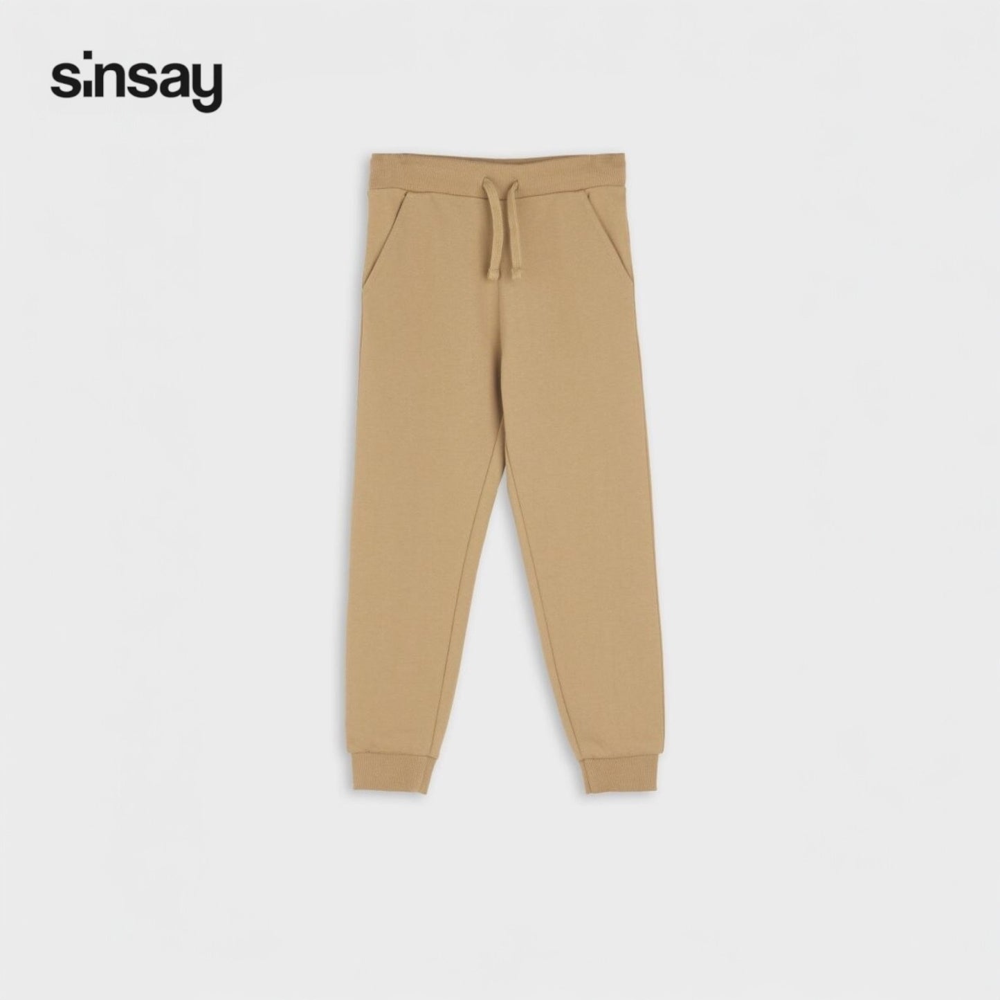 LIGHT BROWN BASIC TROUSER