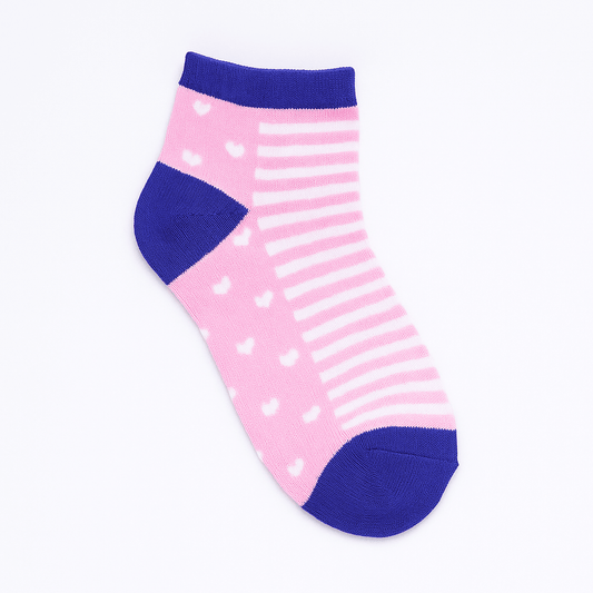 STRIPE HEARTS SOCKS