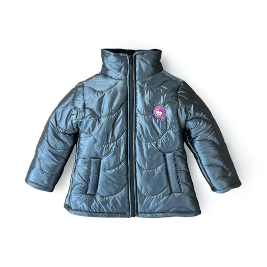 HELLO KITTY GREY PUFFER JACKET