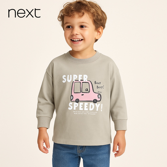SUPER SPEEDY LIGHT GREEN T-SHIRT