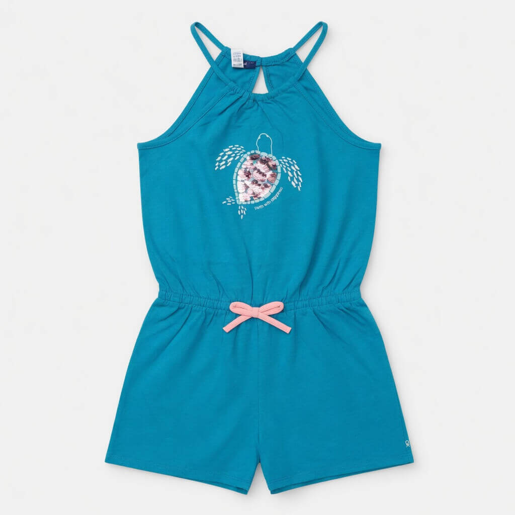 TURTLE SEQUENCE JUMPSUIT