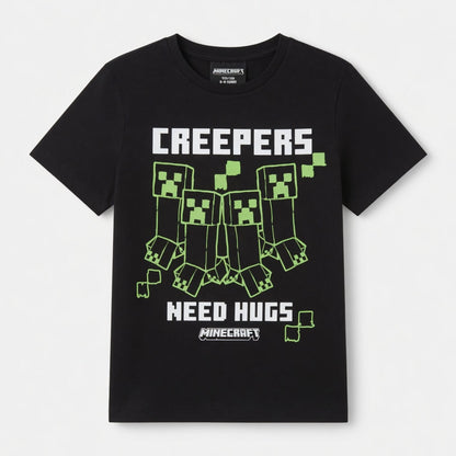 MINECRAFT BLACK T-SHIRT
