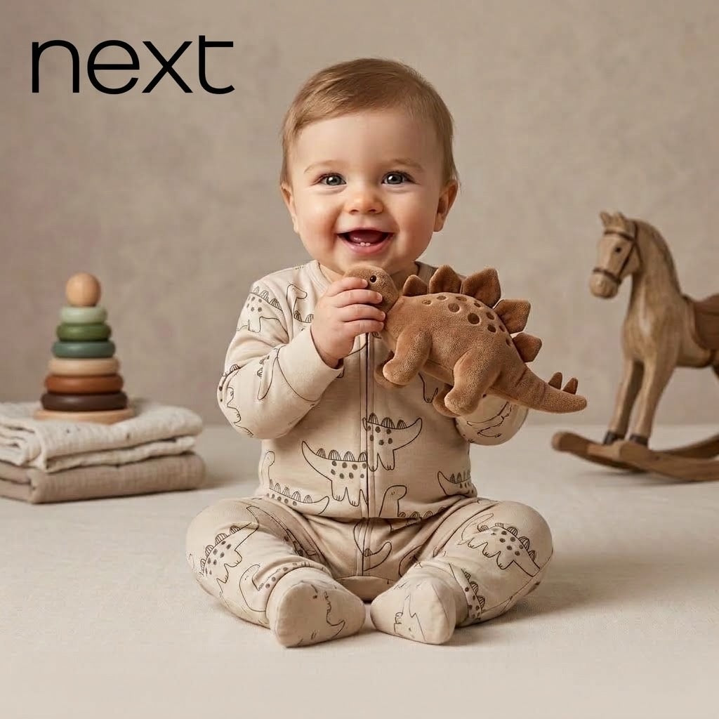 DINO ZIPPER ROMPER