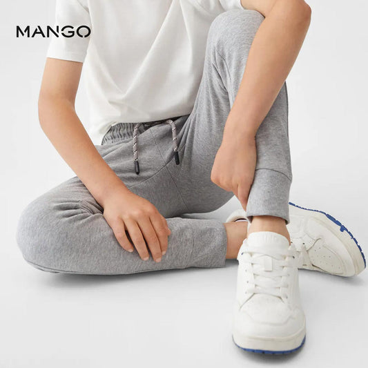 M LIGHT GREY JOGGER TROUSER