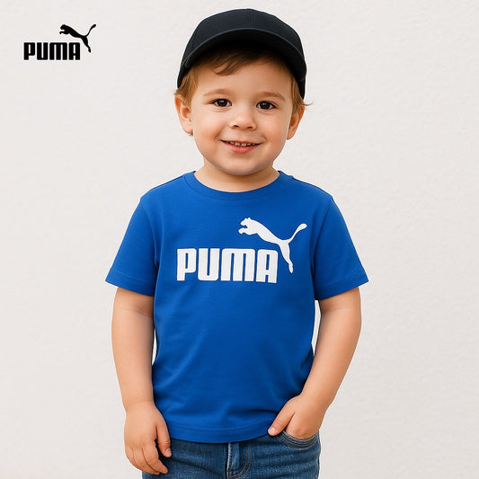 P blue t-shirt