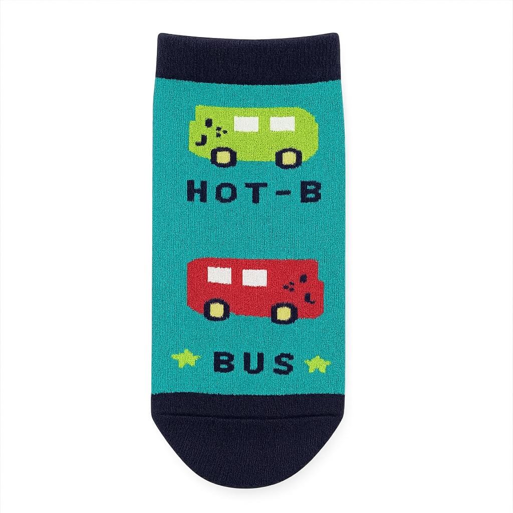 CARS GREEN BLUE SOCKS