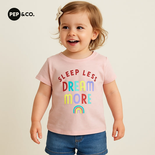 SLEEP LESS DREAM MORE T-SHIRT