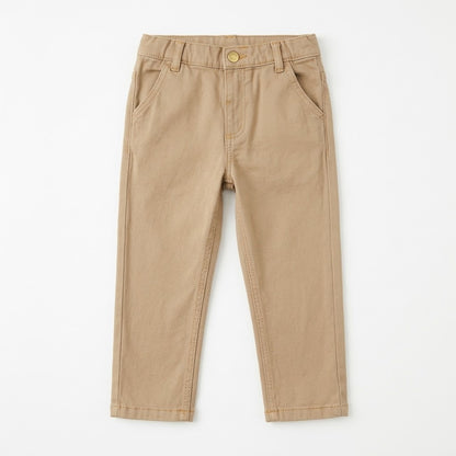 KHAKI COTTON PANT