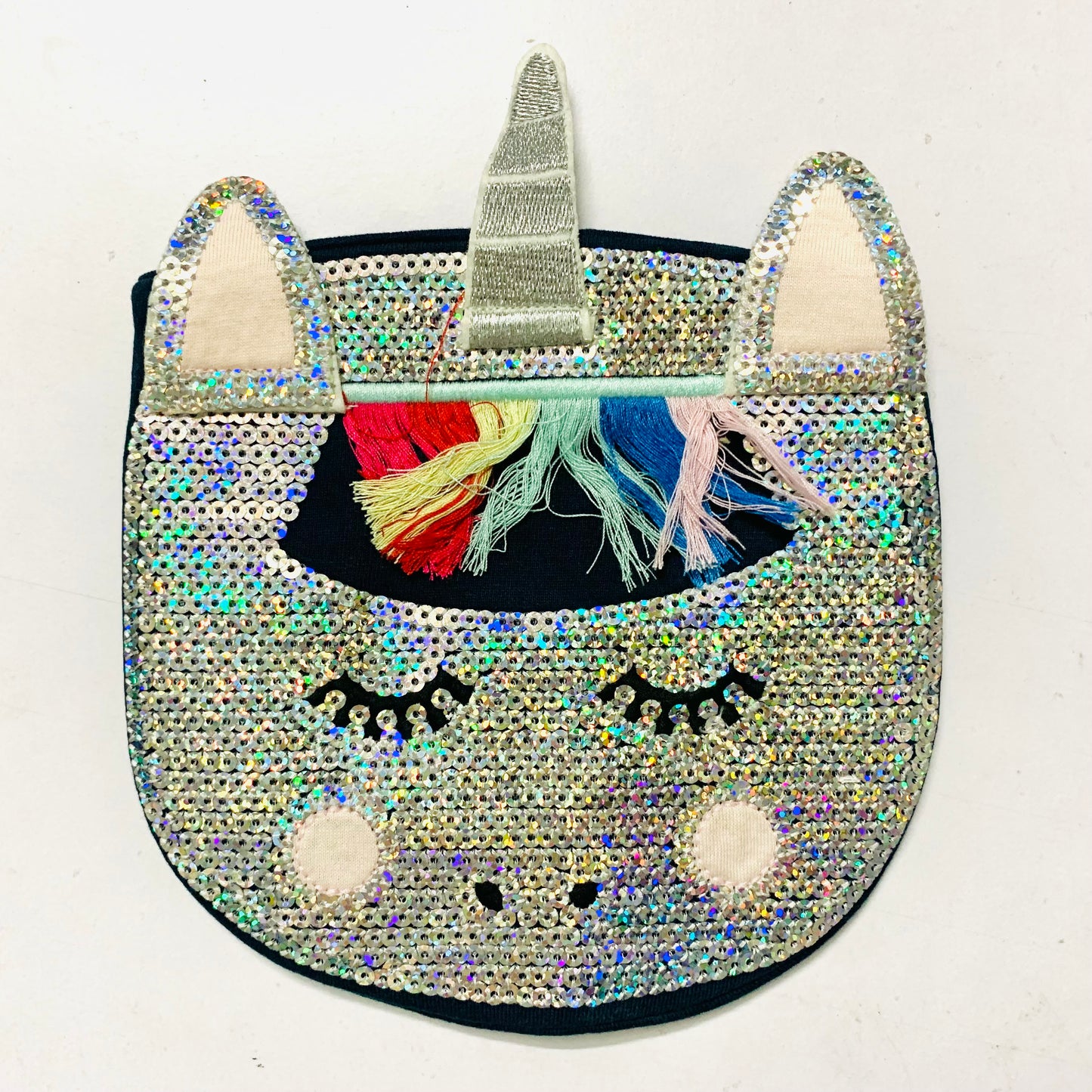 Unicorn black purse