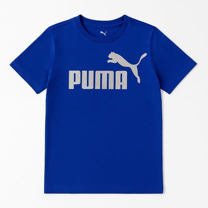 P ROYAL BLUE SHINE PRINT T-SHIRT