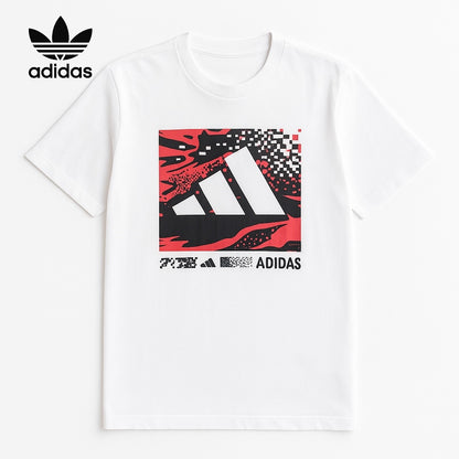 PRINTED WHITE T-SHIRT