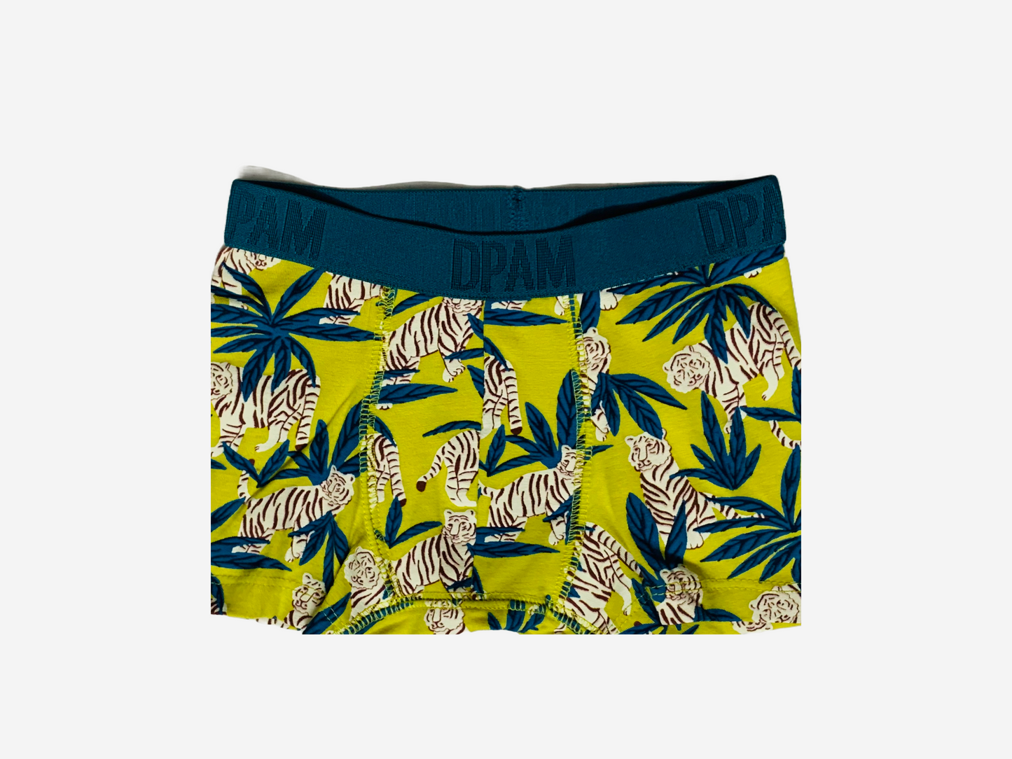 Jungle print yellow boxer