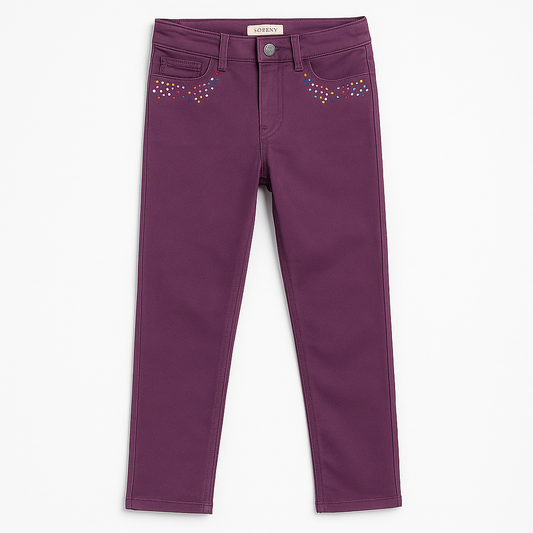 Maroon Cotton Pant