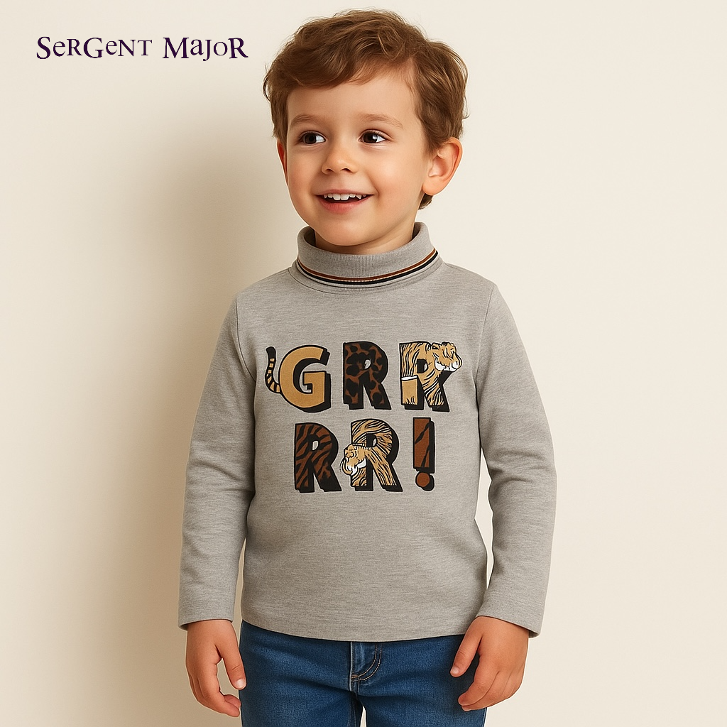 GRRR! HIGH NECK SHIRT – Perky labels