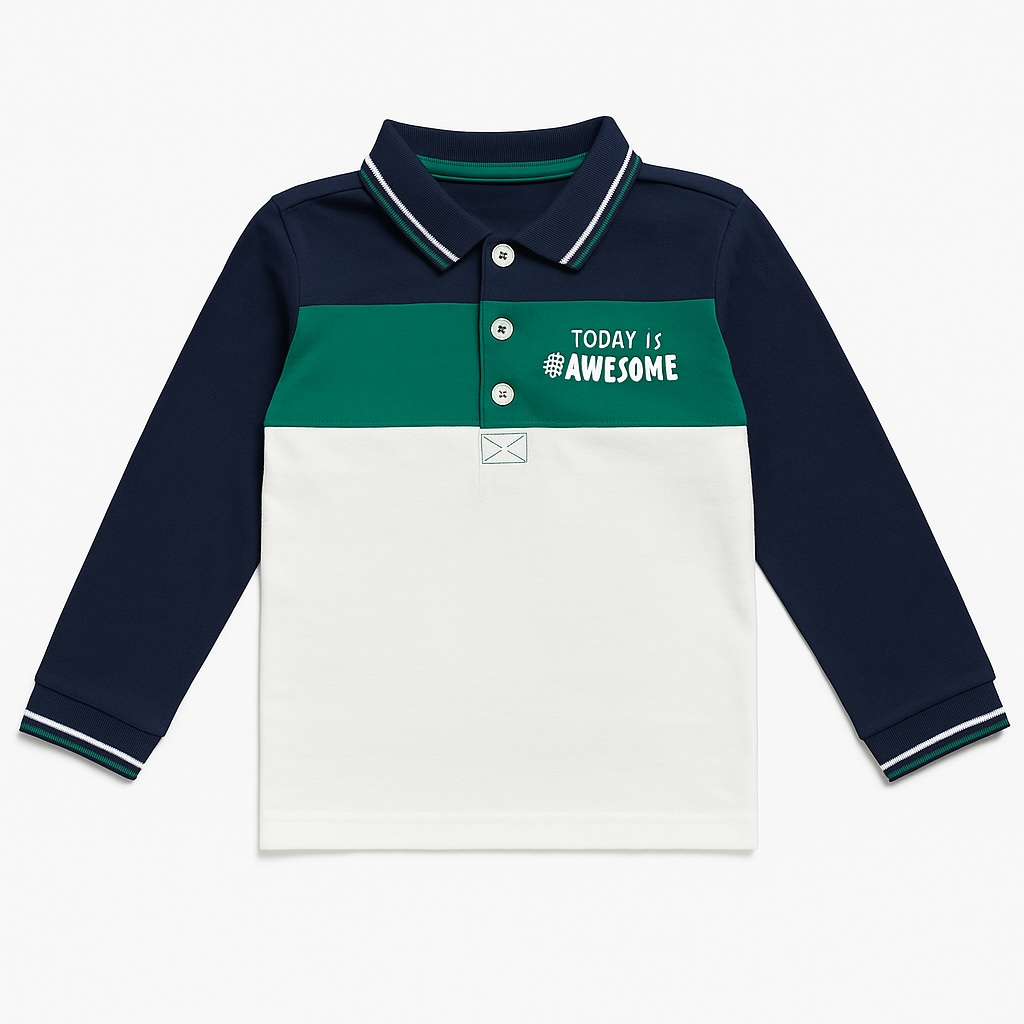 AWESOME STRIPE POLO SHIRT