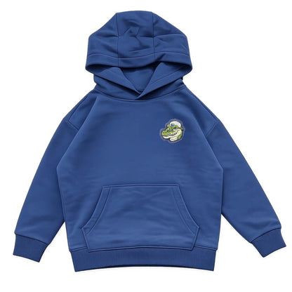 CROC EMBROIDERY BLUE HOOD