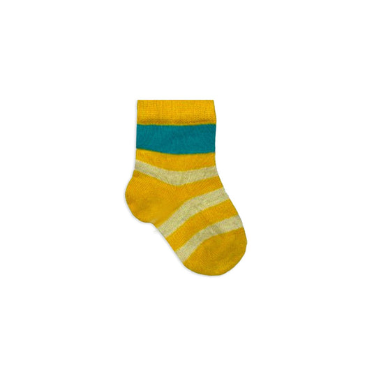 INFANT YELLOW STRIPE SOCKS