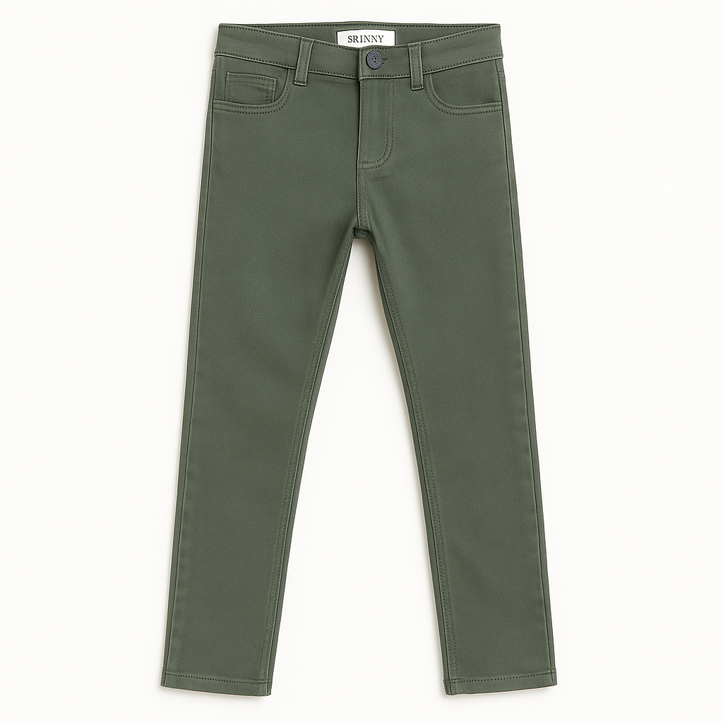 Cotton Pant Olive Green