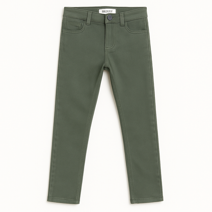Cotton Pant Olive Green