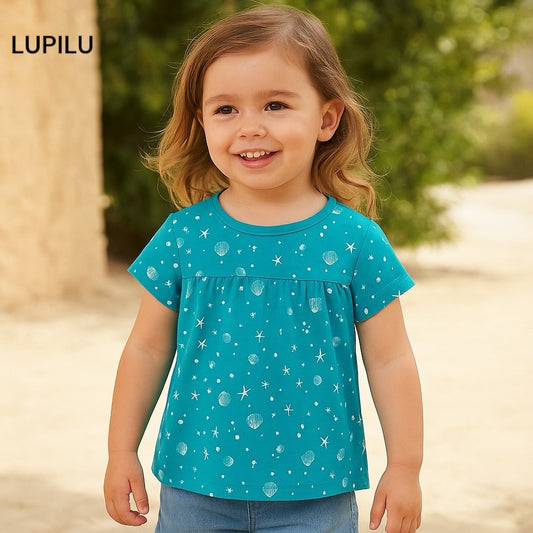 Pearls print top