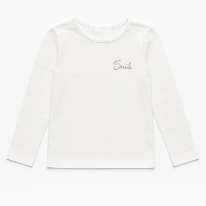 SMILE WHITE T-SHIRT