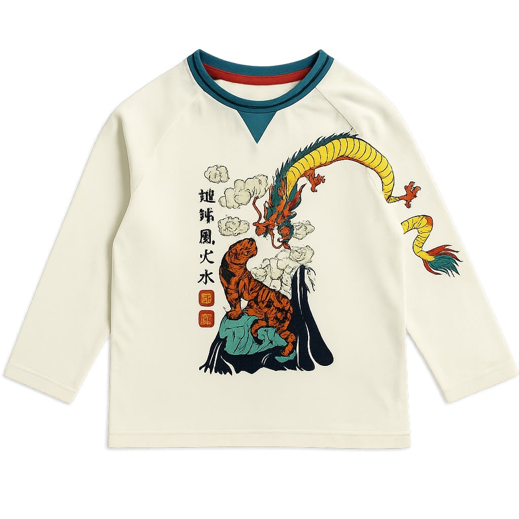Dragon sleeves t-shirt