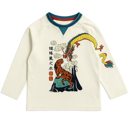 Dragon sleeves t-shirt
