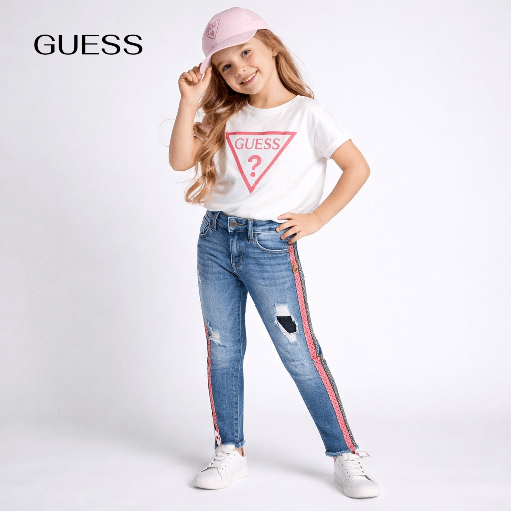 STRIPE DENIM PANT