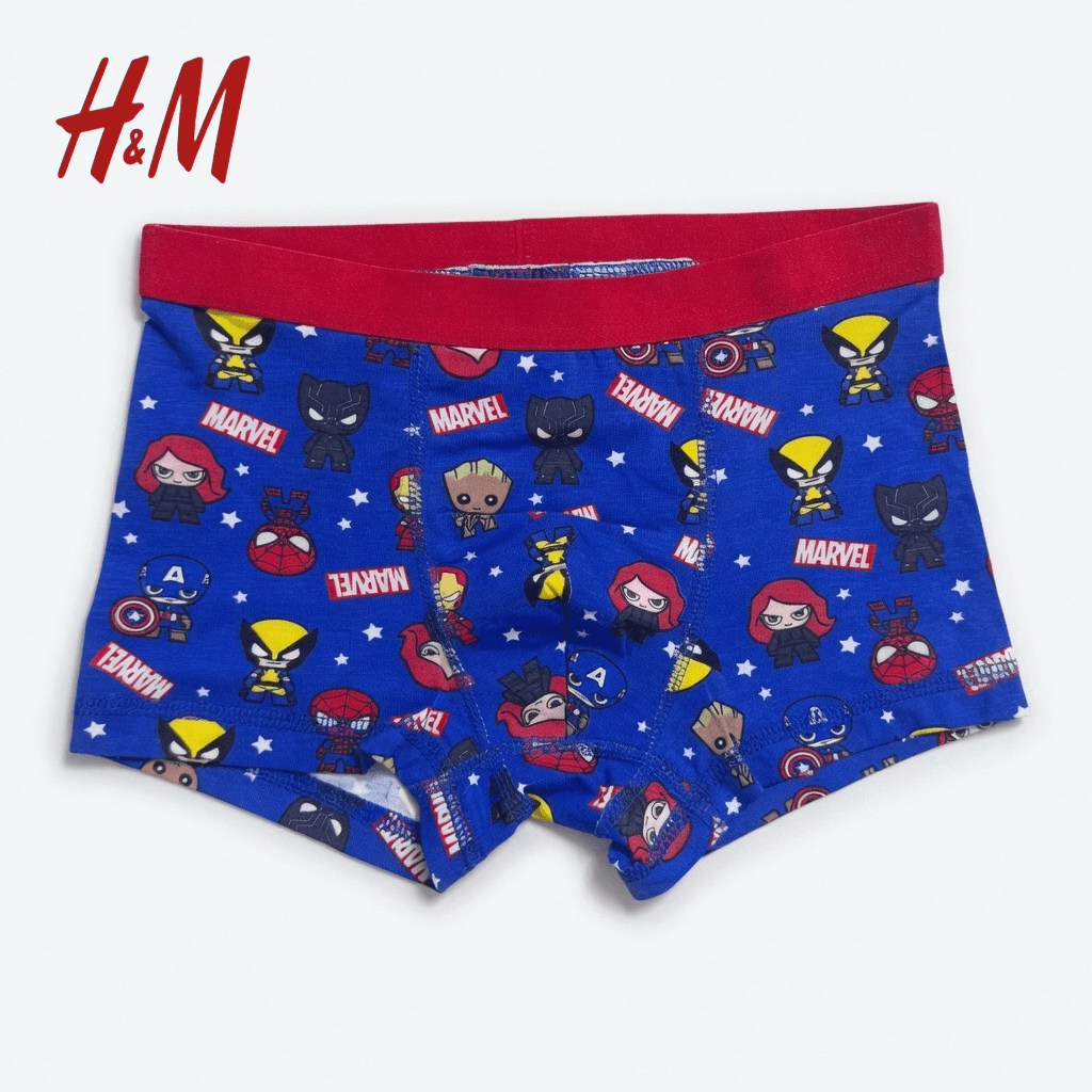 CARTOON CHARACTER BLUE BOXERS