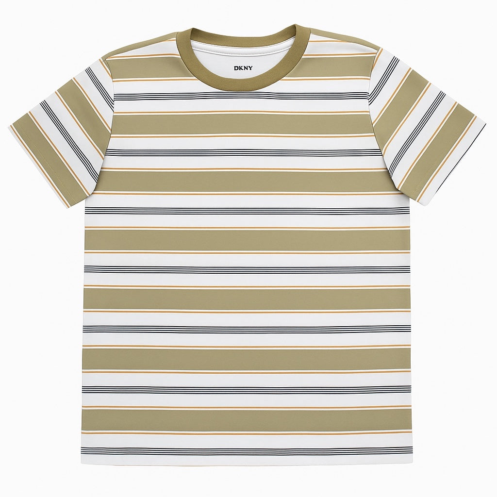 DK STRIPE OFF WHITE T-SHIRT