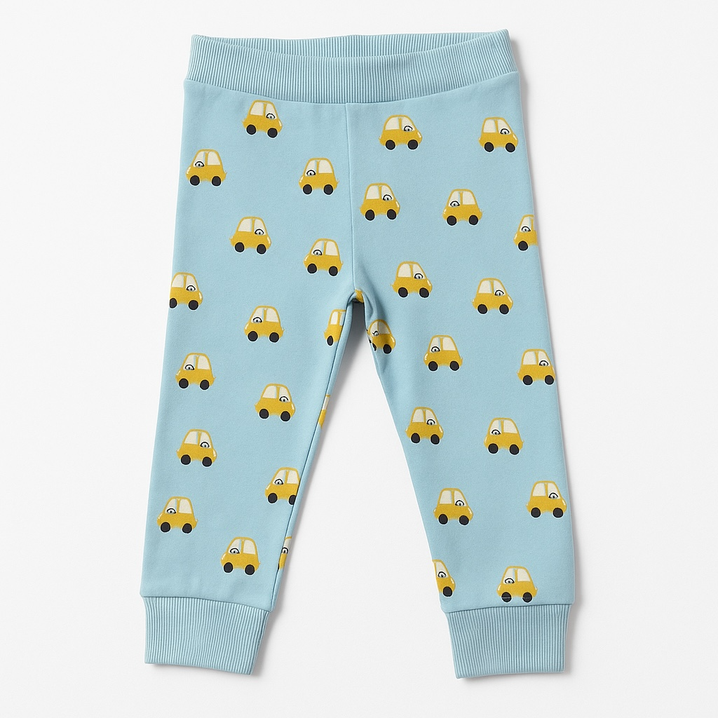 CAR PRINT ALLOVER TROUSER