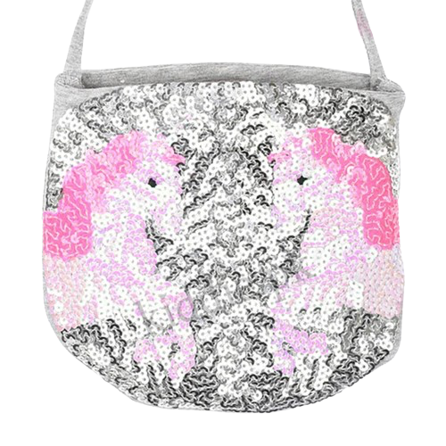 Symmetric unicorn purse