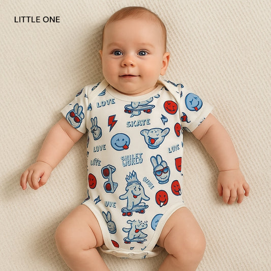 SMILEY WORLD SHORT SLEEVE BODYSUIT