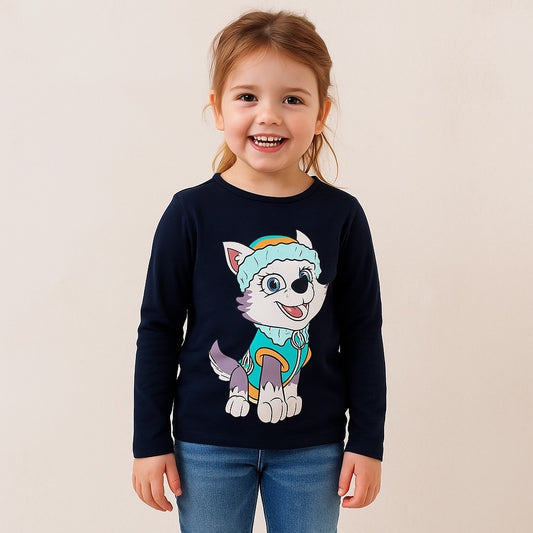 Paw patrol navy blue t-shirt