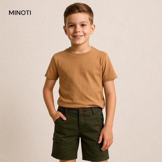 Mino six pocket shorts green