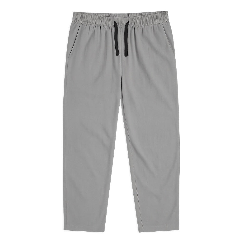 Light fabric light brown summer casual trouser