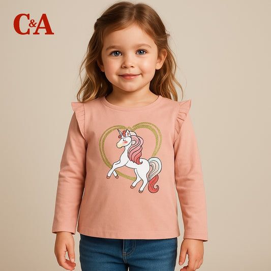 Unicorn heart t-shirt
