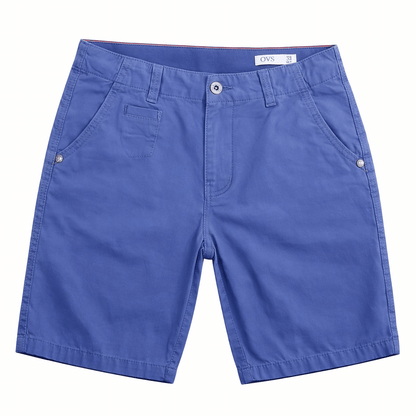 BLUE COTTON SHORTS