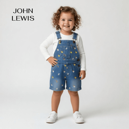 FLORAL DUNGAREE