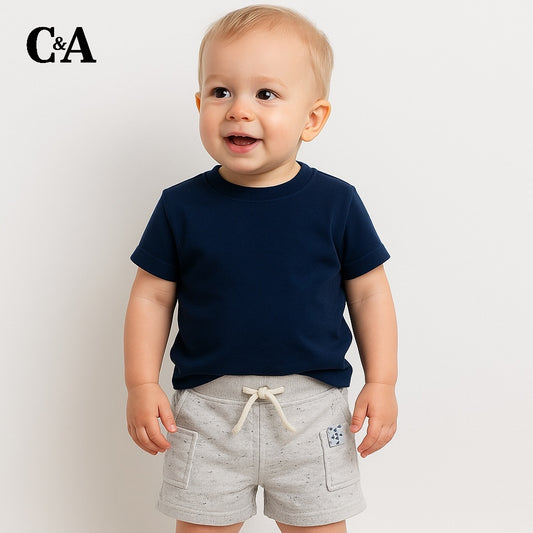 POCKET STYLE GREY SHORTS