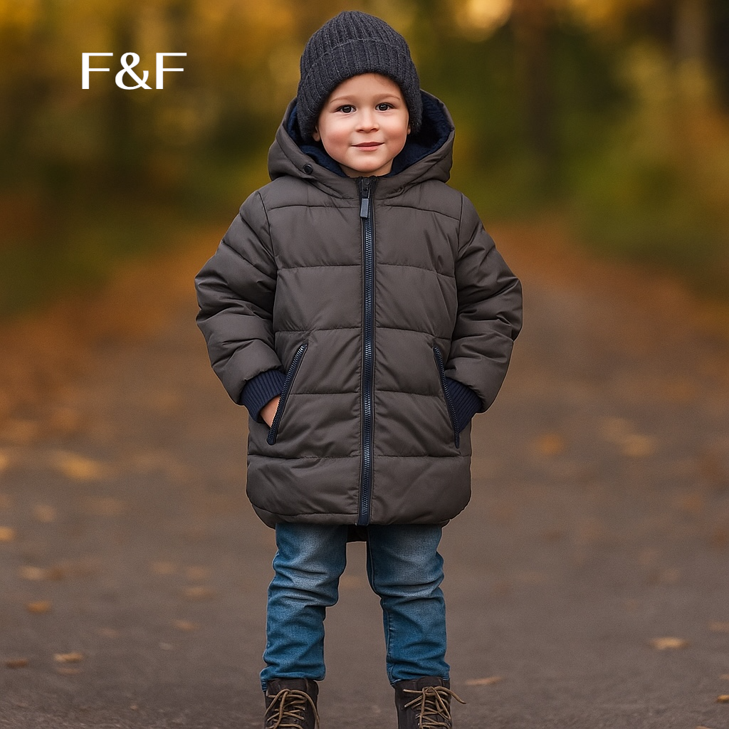 LONG GREEN PUFFER JACKET