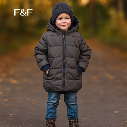 LONG GREEN PUFFER JACKET