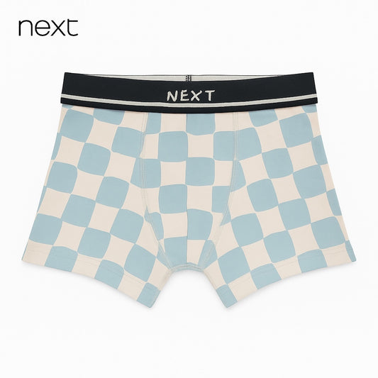 CHECK LIGTH BLUE BOXERS