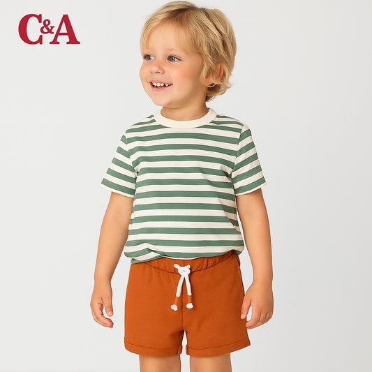 Rust Terry Shorts