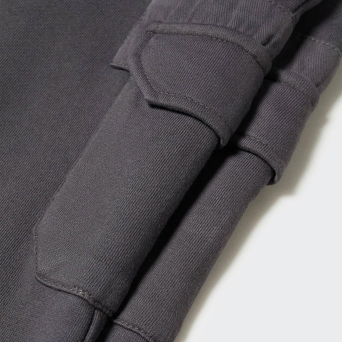 CHARCOAL CARGO JOGGER TROUSER