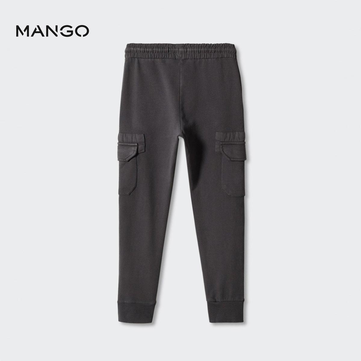 CHARCOAL CARGO JOGGER TROUSER