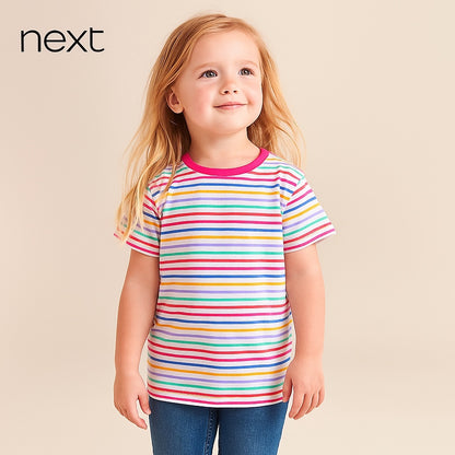 N multicolour stripe t-shirt